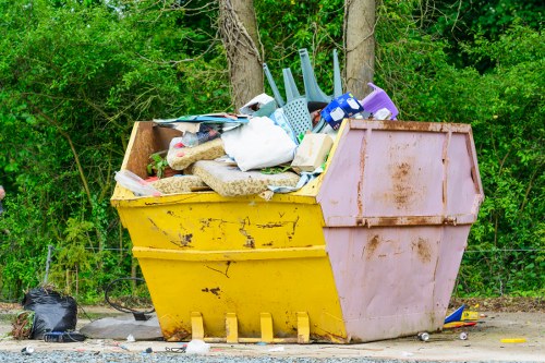 House clearance team working in a Sutton home