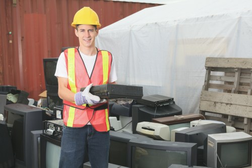 Recycling process for business waste in Sutton
